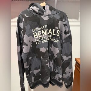 NWT Wild Collective x NFL Cincinnati Bengals Camouflage Hoodie